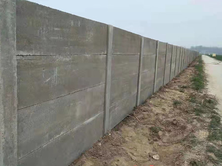 青岛围墙工程案例